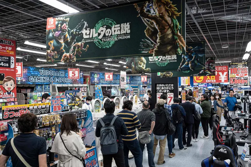 《王国之泪》成日本去年最畅销实体游戏 近2百万份