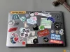 M1 MacBook Air 扩容搞定，摸着感觉 TESTV 的贴纸质量很好啊，太鼓达人的就一般般[doge] ​