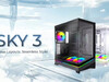 MONTECH SKY 3 机箱上市：模块化全海景房，299 元