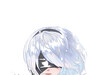 试着画了2B。希望你们喜欢！☺️☺️