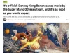 据destructoid报道，美任在闭门体验会中对媒体确认#咚奇刚蕉力全开#  和《超级马力欧 奥德赛》是同一团队开发。 ​​​