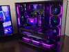联力 O11 Vision Chrome 机箱 + RTX 5090 Suprim SOC 显卡——这大概是我目前为止配置最高的一台电脑了。