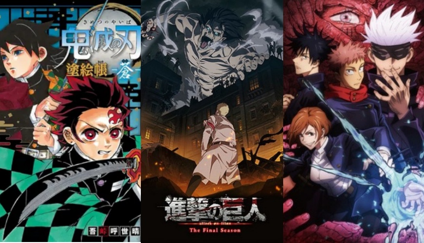 日本安利美特100大必看排名！谁打败《鬼灭》、《进击的巨人》、《咒术回战》得第一？ ...