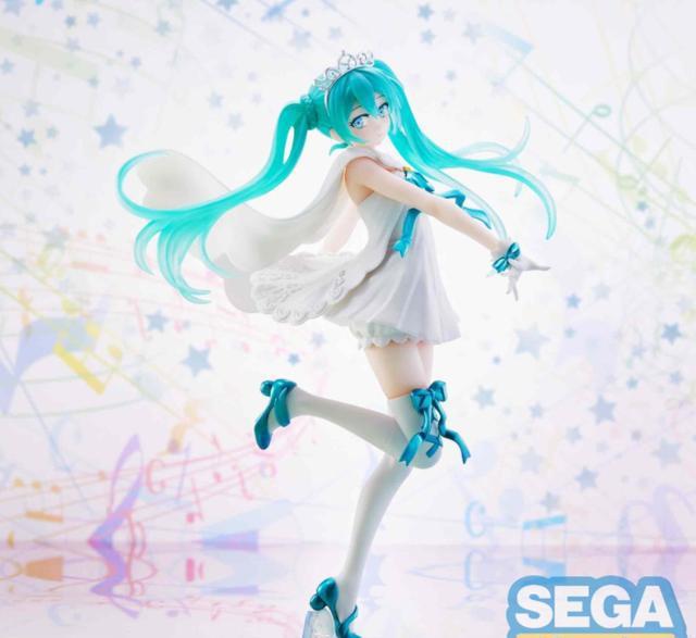 初音未来15周年纪念超级景品官图公开只能远观的纯白葱娘