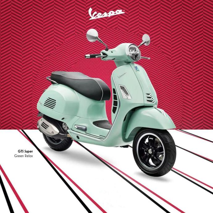 上新啦！2022 Vespa GTS Super 与你共赴美好