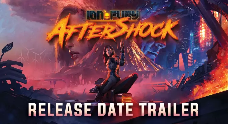 《Ion Fury》的资料片“Aftershock”10月2日发布