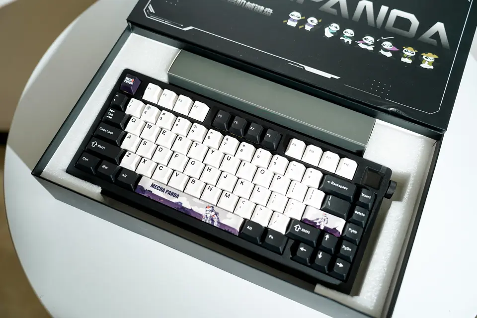 玄熊猫PD75M全铝机械键盘：机甲熊猫与宇宙熊猫，你的指尖新宠！ ...