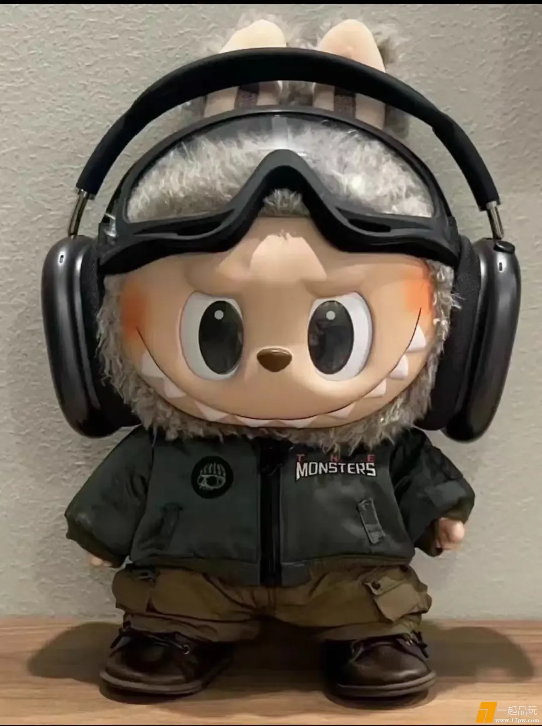 【独家手作】✈️当叛逆Labubu穿上飞行夹克丨38cm飞行员限定款