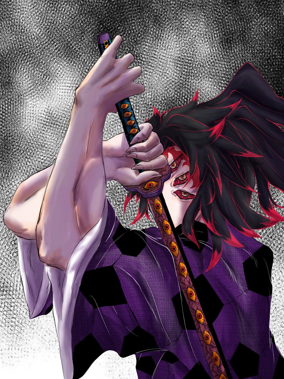 黑死牟然后参考是一拳超人的华莱士