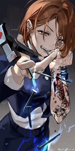 #咒术回战# 钉崎野蔷薇，综合了很多少年漫女主优点的集大成者，蔷薇姐的人设真的讨人喜欢！