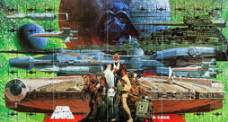 大平纪义设计的《星球大战》海报，1978 年。