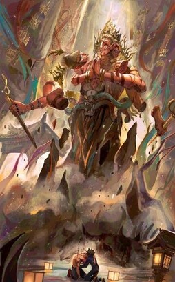 “祓除。” #咒术回战# #宿伏#  ——只要我自刀够快，就没...