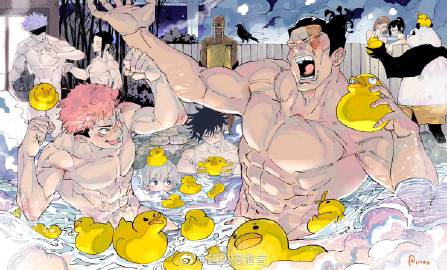 咒术回战#虎杖悠仁##同人动漫图#  笑拉了，虎子这是什么表情？？？[开学季]跟大爷学的吗红红火火恍恍惚惚  twi：max801115