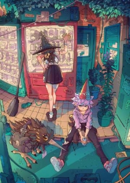 来自插画师 Simone Ferriero 绘画作品