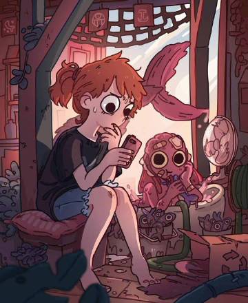 来自插画师 Carles Dalmau 绘画作品