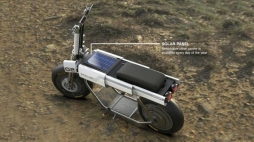 Stellar Landcraft，一款受航天技术启发的时尚设计电动两轮车