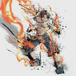 #海贼王#超好看的水墨画!