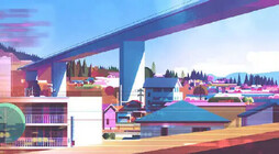 矢量风插画 | 英国插画师 James Gilleard