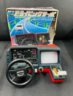 Tomy 多美 赛车玩具 模拟器 驾驶舱 老玩具  日版原装 Tomy出品