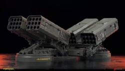 #绘画欣赏# 概念艺术家Filippo Ubertino的2077相关作品