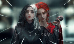 哇，好美的姐姐[开学季]  N I X E U@NIXEU