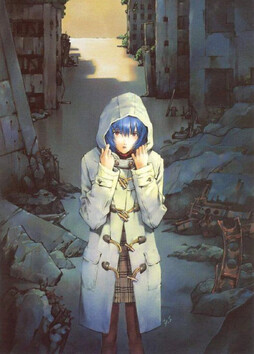绫波丽 (Rei Ayanami) 作品由 Sadamoto Yoshiyuki 创作