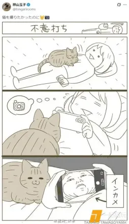 漫画：突然遭到暴击。 ​​​