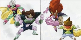 #龙珠原画# 动画原画师『志田直俊（Naotoshi Shida）』绘制的角色设定赛璐璐稿 #龙珠##动漫##动漫壁纸#