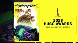 据CDPR官方消息，《赛博朋克2077》改编漫画《赛博朋克2077: 夜城迷梦》(Cyberpunk 2077: Big City Dreams) 荣获 2023 年雨果奖最佳图像小说或漫画。 ​​​