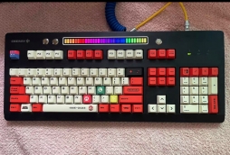 樱桃CHERRYG80-3000机械键盘黑色茶轴客制化