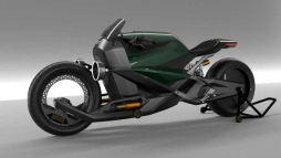 如果宾利开始制造电动摩托车 它应该就是这个样子