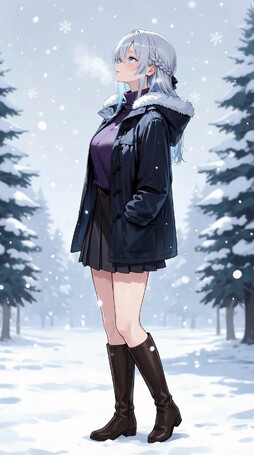 うぅ..暑い..... 来降降温(⁎⁍̴̛ᴗ⁍̴̛⁎)❄️ ​​​