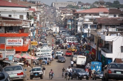 利比里亚首都蒙罗维亚街拍 ​​​