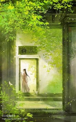 很有氛围感[微风]  画师：正版青团子 #漫画大全#