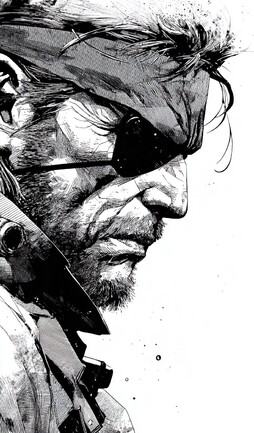 #mgs #metalgearsolid 侧脸练习