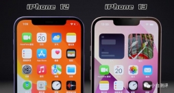 【上手】iPhone13刘海缩窄了多少？小白实拍对比iPhone12