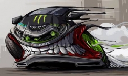 疯狂的赛车!｜俄罗斯画师 Andrey Pridybaylo