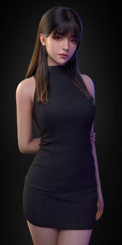 girl 模型师Yi Jiang