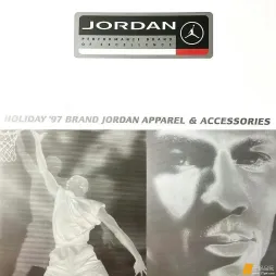 1997年产品册上的AJ13sample，至今并未发售～  images via instyleshoes1999 ​