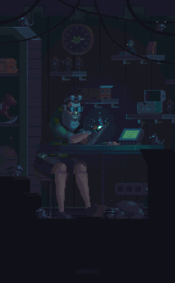 【插画设计】知名设计师、像素插画师 waneella 绘画作品 | w...