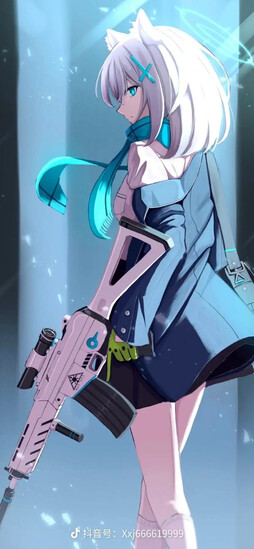 兔子的世界下起了胡萝卜雨%procreate绘画 %二次元少女 %自愈动漫 %送你一张壁纸