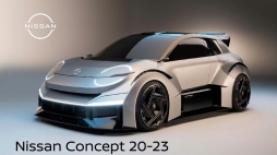 Nissan Design Europe（NDE）发布了一辆纯电概念车，名为Concept 20-23，只是外观模型，以此纪念该工作室在伦敦成立20周年。