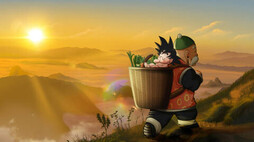 #龙珠# 这套黄昏主题壁纸太赞了！简直梦回童年！[赞啊][赞啊][赞啊] #动漫##动漫壁纸#