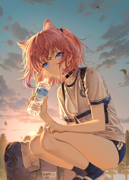 #少前2追放##少前2可露凯#  滑铲完成！体操服是极好的！