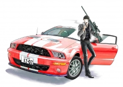 #男生能有多爱惜自己的车# 赤井秀一与他的爱车