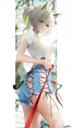 小奶猫牵狗绳#凯尔希##明日方舟