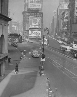 1943年。时代广场 ​​​