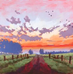 插画师Jim Musil 笔下的风光绘画作品