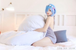 Cosplay欣赏丨从零开始·雷姆丨我是鬼族，也是千杯不倒的酒鬼哦！