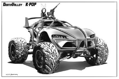 一天一张文艺照[超话]#汽车插画分享（Via Christian Bravery）